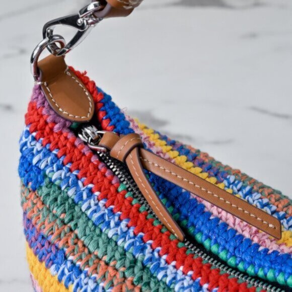 Miu Miu Crochet Rainbow Pouch - Picture 5 of 5